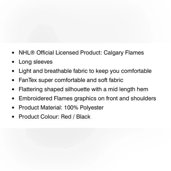 🆕Women | Calgary  Flames Jersey - Picture 8 of 16